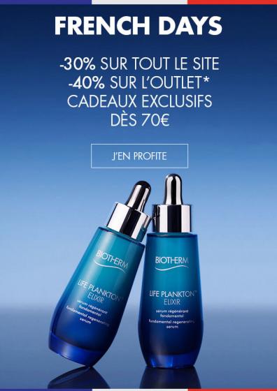 Promotions Biotherm French Days